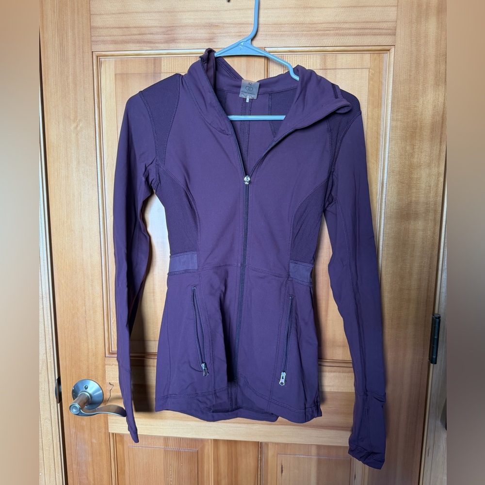 Calia Carrie Underwood Women's Purple Zip Up Jacket SIZE XS